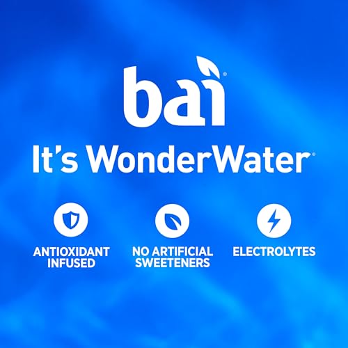 BAI ANTIOXIDANT INFUSED WATER BEVERAGE, SÃO PAULO STRAWBERRY LEMONADE, WITH VITAMIN C AND NO ARTIFICIAL SWEETENERS, 18 FLUID OUNCE BOTTLE, 6 PACK