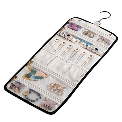 3 Hanging+Jewelry+Organizer+Zippered+Pockets