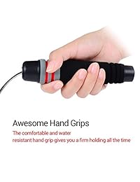 Ueasy - Cuerda de saltar sin cuerda, longitud ajustable, sin enredos, sin complicaciones, sin trípode, para ti y tus hijos