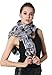 MEEFUR Women's Real Rex Rabbit Fur Winter Long Wraps Chinchilla OneSize