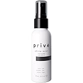 Privé Weightless Shine Micro Mist - Frizz Smoothing Hair Spray - Thermal Protection Styling Aid - 59ml 2oz