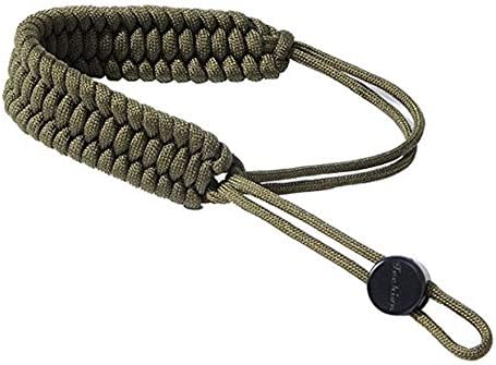 LIUYUNE,Camera Wristband Hanging Rope Parachute Rope Adjustable Wristband Hand Rope Handheld Video Camera Belt(color:ARMYGREEN)