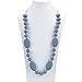 Silicone Teething Necklace - 12 Color Choices - Baby Safe For Mom To Wear - BPA-Free Beads To Chew - Stylish & Natural 