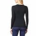 32Degrees Womens Heat Scoop Neck Thermal Top Black X-Large