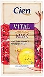 Pack of 10 x (2 x 8 ml) Anti-age mask with Phyto Age and pomegranate seed oil