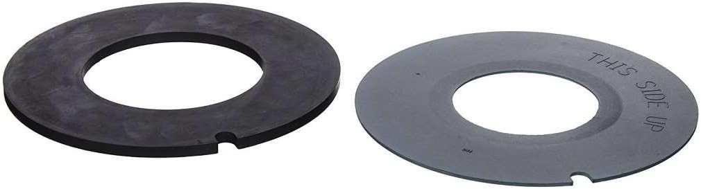 Dometic 385311462 OEM RV Leak-Proof Toilet Seal Kit - Heavy Duty Rubber Seals with Raised Grooves, Set of 2