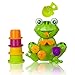 Zig Zag Kid Fun Interactive Frog Bath Toy for Toddlers - for Girls & Boys - The Best Toddler Bath Tub Toys Non-Toxic, Bright Colors, Safe for Kids! Educational and Fun Toddler Bath Toy!