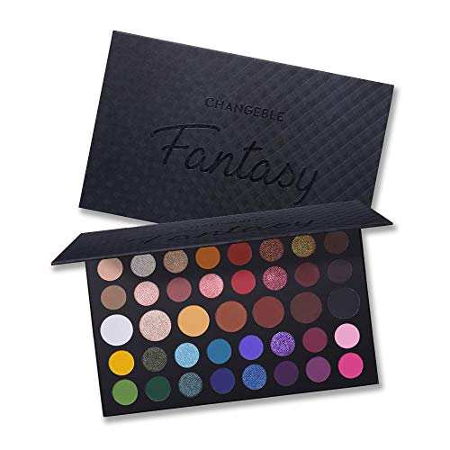 UCANBE - Magic 39 Color Pigmented Eyeshadow Makeup Palette - include Matte and Shimmer Blending Eye Shadow - Waterproof Long Lasting Powder Make Up Set (#01)