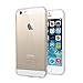 LUVVITT [Clear View] Hybrid Scratch Resistant Back Cover with Shock Absorbing Bumper for Apple iPhone SE Special Edition Crystal Clear