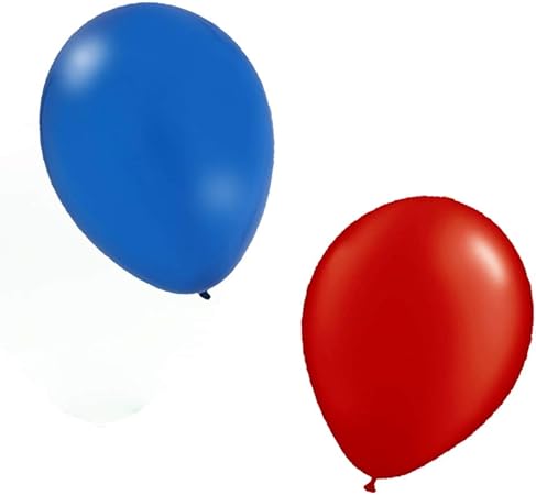 Amazon 30アイスランドユーロ16バルーン レッド ブルー12 Metalicラテックス 風船 バルーン おもちゃ