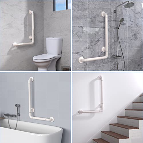KULACO Senior Holding Handles, Non-Slip Bathtub and Shower Handle Stainless Steel, 60 X 40 cm, Bath Safety Grab Handle, Wall Mount Handle