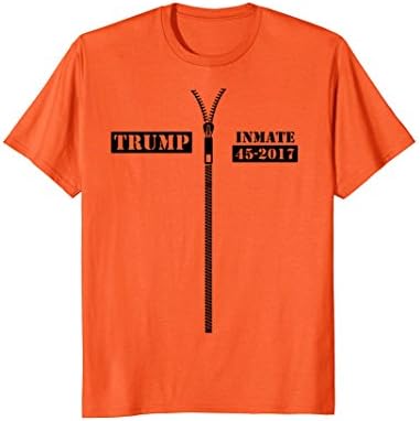 Trump Prison Jumpsuit Costume Impeach T-shirt