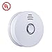 Lazaga Smoke Detector,Smoke and Fire Alarm with UL Listed GS528A,Smoke Monitor Warning Alarm Sensor Detector Battery Powered(Battery included)