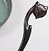 Fonder Mols Spirit Fox Handmade Carved Ebon Hair Sticks Shawl Pins Picks Pics Pins Forks 7