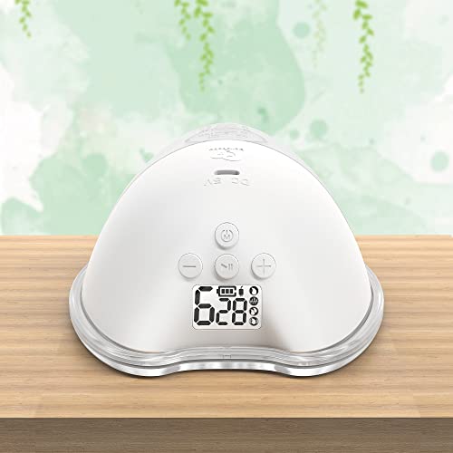 Bellababy Wearable Breast Pump Hands Free,Silent and Pain Free,Long
