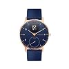 Withings Steel HR Hybrid Smartwatch – Fitnessuhr mit Herzfrequenz und Aktivitätsmessung, 36mm – blau, blau Lederband
