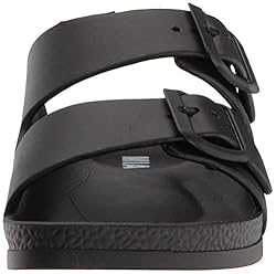 MIA Women's Jasmin Slide Sandal, Black, 10 Medium US