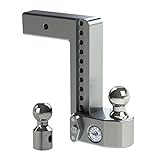 Weigh Safe WS10-2.5 Adjustable Ball Mount with 10