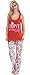 Hello Kitty Juniors Pajama Set Love at First Bite Tank Top & Pants or Shorts Set