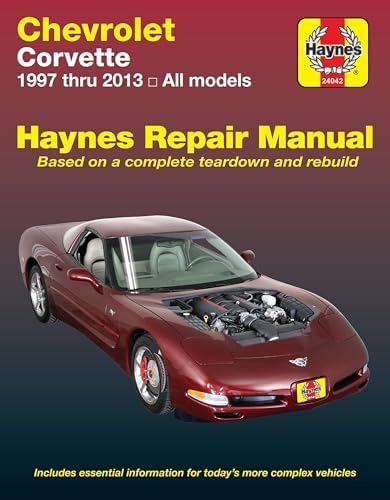 Chevrolet Corvette Automotive Repair Manual 1984 Through 1991