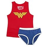 DC COMICS WONDER WOMAN Underoos Top And Panty Girls Underwear 2pc Set XS-M NEW