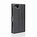 BlackBerry KEYone Case, TopACE Premium PU Protective Leather Case/Flip Case/Wallet Case for BlackBerry KEYone/Mercury (Black)