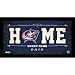 NHL Columbus Blue Jackets Home Sweet Home Sign, 6 x 12
