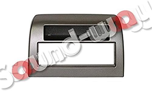 Sound-way 1 DIN Car stereo facia radio adapte for LANCIA Y YPSILON 2003-2006 grey - Image 5