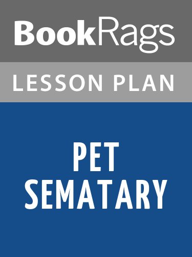 Lesson Plans Pet Sematary, by BookRags
