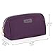 CHICECO Handy Cosmetic Pouch Clutch Makeup Bag - Dark Purple