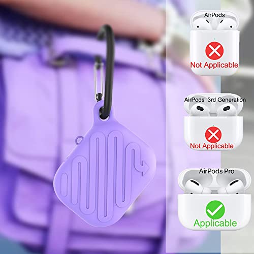 Airpods Purple Light Mm Earphone Silicone Case For Apple AirPods - Main Image