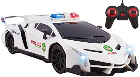 big remote control police car