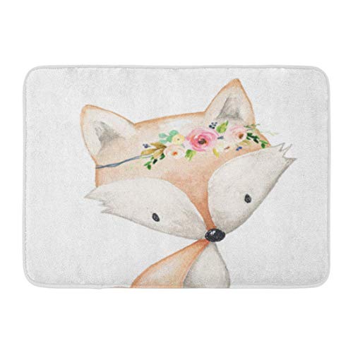 Amarlly Custom Bath Mat Boho Fox Woodlan Buy Online In Bangladesh At Desertcart