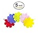 Silicone Sponges; Silicone Dish Scrubbers, Multipurpose Antibacterial Sponges, Food-Grade, BPA Free, Scratch Free, Heat Resistant - Set of 5