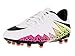 Nike Jr. Hypervenom Phelon II FG Soccer Shoe (White, Total Orange, Volt)