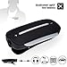 Avantree aptX LOW LATENCY Bluetooth Adapter for Headphones, Speakers, Car with Clip, Microphone, Bluetooth 4.2, 3.5mm Wireless Audio Receiver for Handsfree Call and Music - Clipper Pro