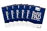 Silvine 160 Page A4 Refill Pad, Head Bound and