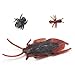 MICHLEY 72pcs Plastic Ants + 72pcs Cockroach + 72pcs Flies for Party Favorite Toys