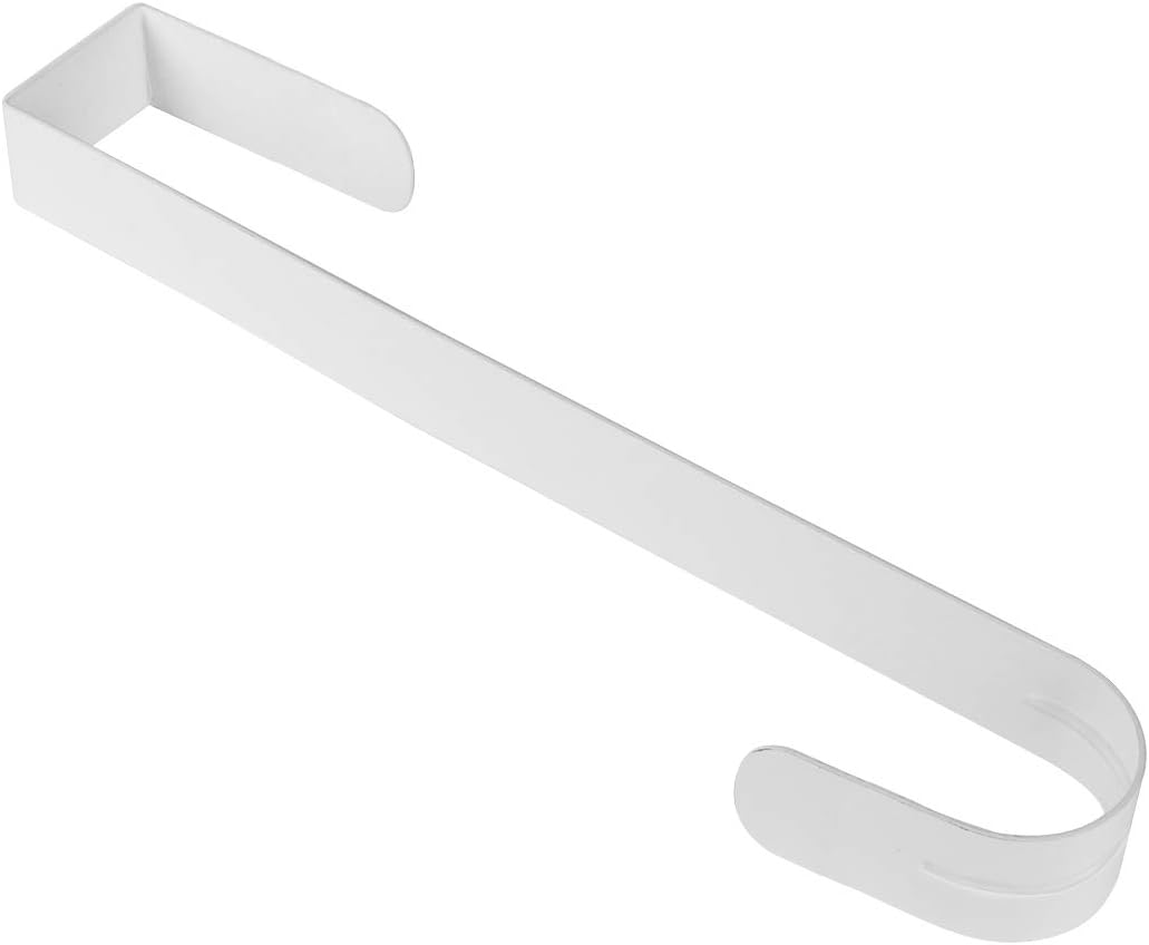 GameXcel 12" Wreath Hanger for Front Door - Large Wreath Metal Hook for Christmas Wreath Over The Door Hanger White: Home & Kitchen