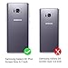 Galaxy S8 Plus Case, YOKIRIN Clear Flexible Silicone Phone Cover Pink Glitter Shiny Liquid Sand Shockproof Protective Case for Samsung Galaxy S8 Plus with One Touch Pen & One Dust Plug, Blue