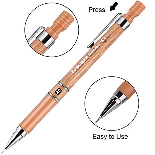 Mechanical Pencil Set, ExcelFu 16 Pieces 0.5 mm Mechanical Pencils with 2B/HB Lead Refills for Writing, Drawing, Signature
