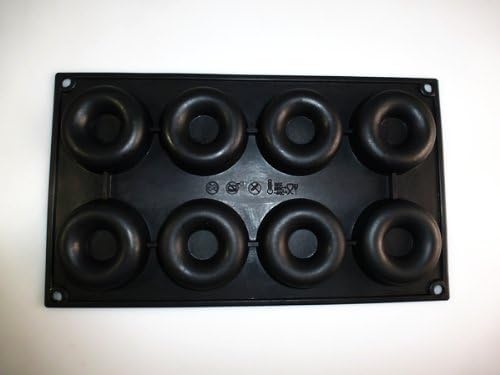 Sarah Janes Silicone 8 Cell Mini Doughnut / Rum Baba Mould