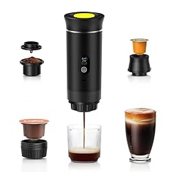SuperRC Portable Coffee Maker, 3-in-1 Espresso