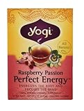 Yogi Tea,16 Tea Bags (Perfect Energy Raspberry Passion, 1 Pack)