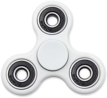 Fidget Tri Spinner EDC Focus Toy – Fast 2 Minute Plus Long One Hand Spins - Stress &amp; Anxiety Reducer for ADD / ADHD / Autism Kids &amp; Adults – Non 3D Printed