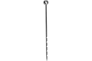 Soil Probe for House Plants 14" Stainless Steel Underground Soil Sample Probe, Detachable Professional Rod for Lawn Plant Gar