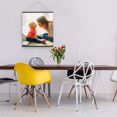 Bailey Magnetic Poster Frame, Large Frames for Posters 70 cm (27 9/16 in) Width, Length Can Be Any Size You Want, Black, 70 cm x 100 cm, 70 x 50 cm - Thumbnail 4