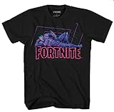 Boys Fortnite Omega Character Tee (X-Large (18/20)) Black