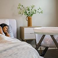 ingenuity foldaway deluxe wood rocking bassinet