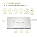 USB C Hub, SmartOmi Portable Aluminum USB 3.0 Type C Hub with 3 USB 3.0 Ports for USB Type-C Devices, any PC with type-C - Silver